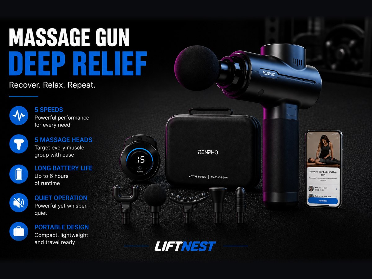 RENPHO Active+ Massage Gun